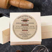 Retro FloralRolling pin cottage food law labels