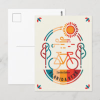 Retro Florida Keys Bike Trail.