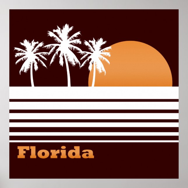 Retro Florida Poster (Front)