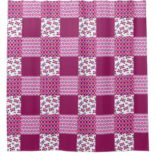 Retro flower skull polka dot