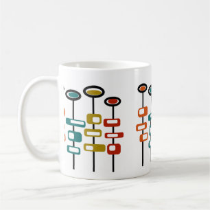 Retro Flowers Coffee Mug