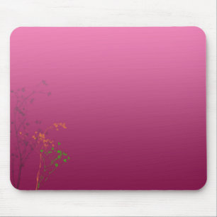 retro flowers mousepad