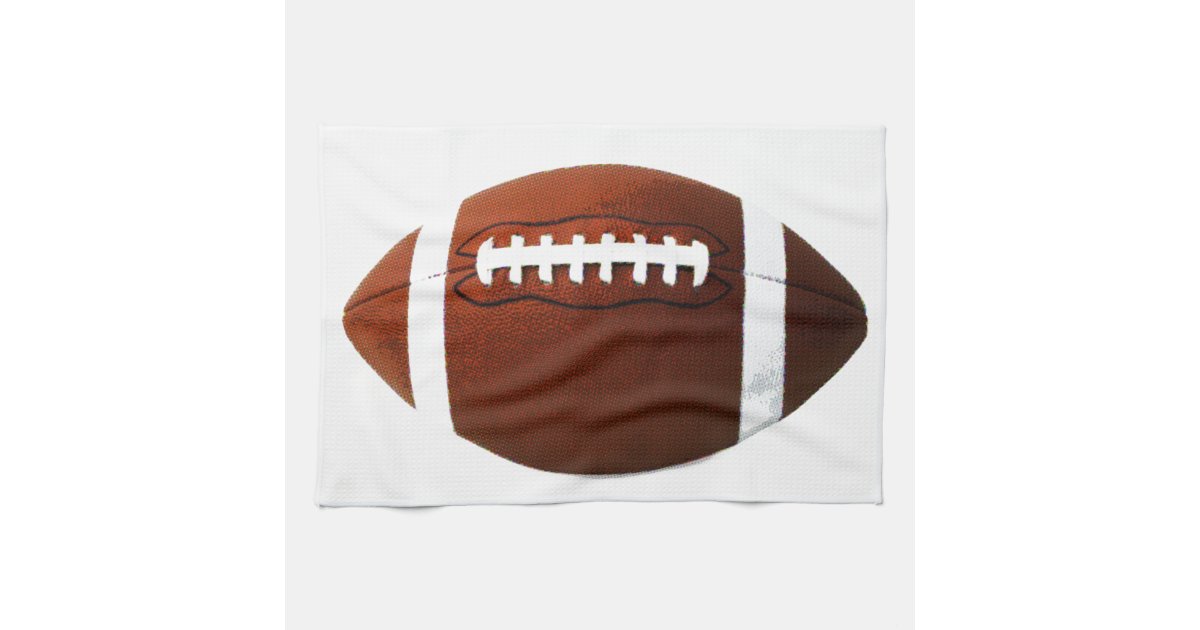 Retro Football Kitchen Towel Zazzle