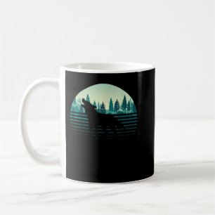 Retro Forest Trees Outdoors Nature Wildlife Animal Coffee Mug