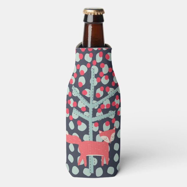 Retro Fox Bottle Cooler (Bottle Front)