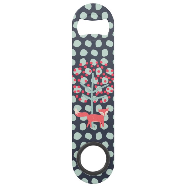 Retro Fox Speed Bottle Opener (Front)