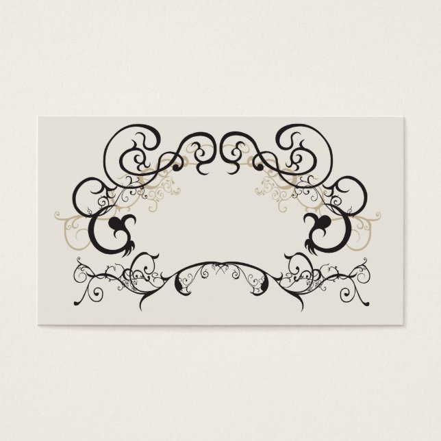 Retro frame Profile Card (Front)