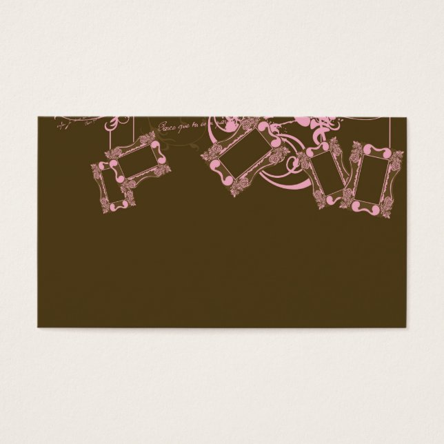 Retro frames Profile Card (Front)