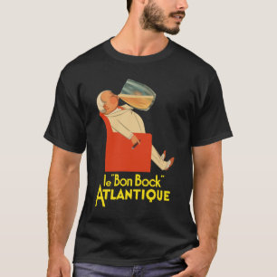 Retro French beer ad Le Bon Bock T-Shirt