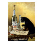 Retro french poster "absinthe bourgeois"