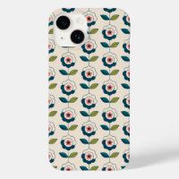 Retro Fun Garden Flower Pattern