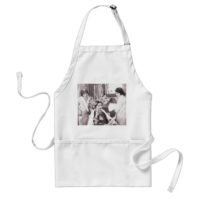 Retro Fun Hair Salon Standard Apron (Front)
