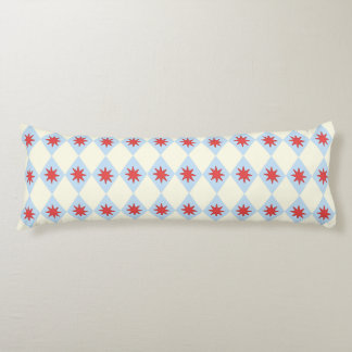 Retro Funhaus Circus Star Diamond Body Pillow