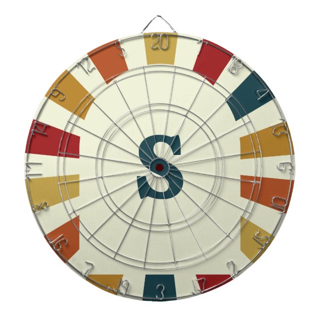 Retro Funny Dad Jokes Fathers day gift for dad Dartboard (Front)