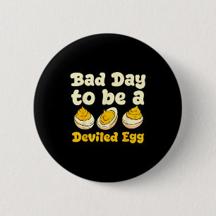 Retro Funny Thanksgiving Dinner Bad Day To Be A De 2 Inch Round Button