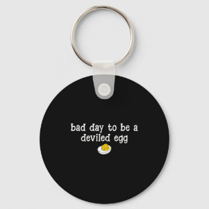 Retro Funny Thanksgiving Dinner Bad Day To Be A De Keychain