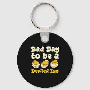 Retro Funny Thanksgiving Dinner Bad Day To Be A De Keychain