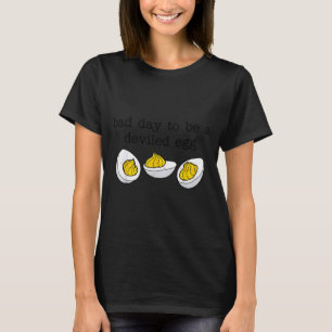 Retro Funny Thanksgiving Dinner Bad Day To Be A De T-Shirt