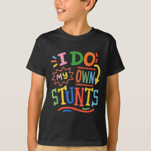 Retro Funny Toddler Kids Cute Boys Girls I Do My O T-Shirt