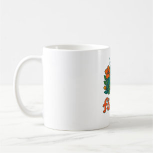 Retro Funny Turtle Shell Yeah Its Summer Coffee Mug