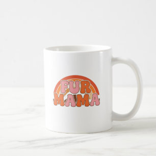 Retro Fur Mama Mug Design