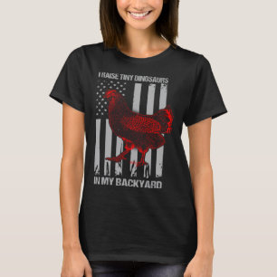 Retro Future Backyard Chicken Farmer 2 T-Shirt