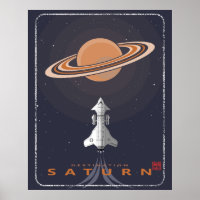 Retro Future Destination Saturn