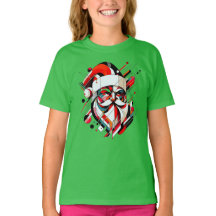 Retro-Futuristic Santa
