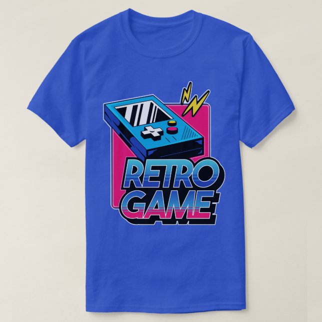 Retro Game Classic Video Games T-Shirt (Design Front)