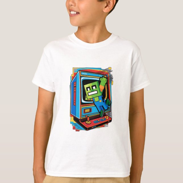  Retro game console  T-Shirt (Front)