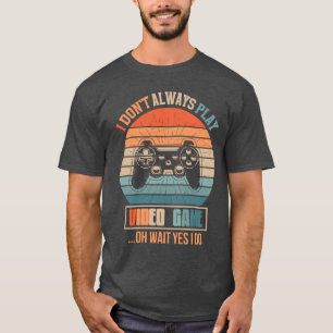 Retro Gamer Art - Vintage Gaming Controller T-Shirt