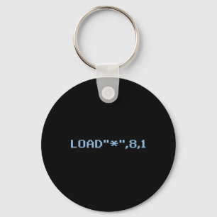 Retro Gamer C64 Gaming  Keychain