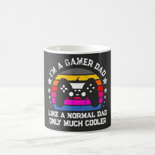 Retro Gamer Dad Cooler Than Normal Dad Coffee Mug