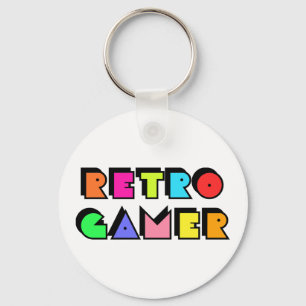 Retro Gamer Keychain