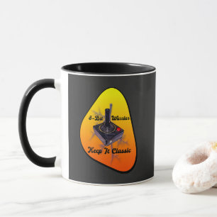 Retro Gamer Legend – 8-Bit Joystick Classic Mug