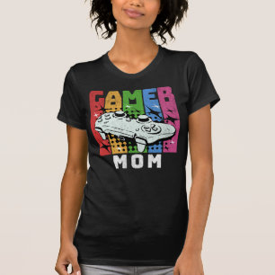 Retro Gamer Mom T-Shirt