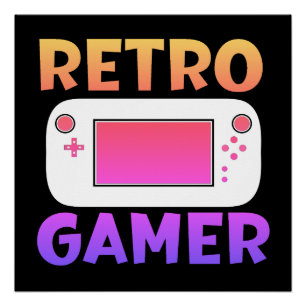 RETRO GAMER POSTER