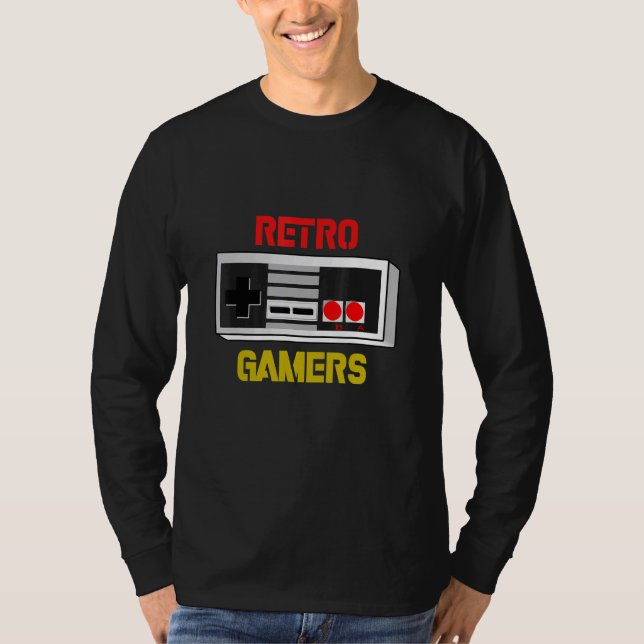 retro gamers console T-Shirt (Front)