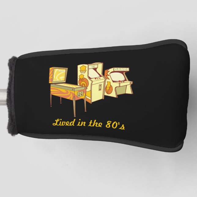 Retro Games Golf Head Cover (Front)