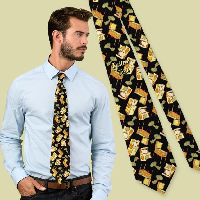 Retro Games Pattern Tie (Creator Uploaded)