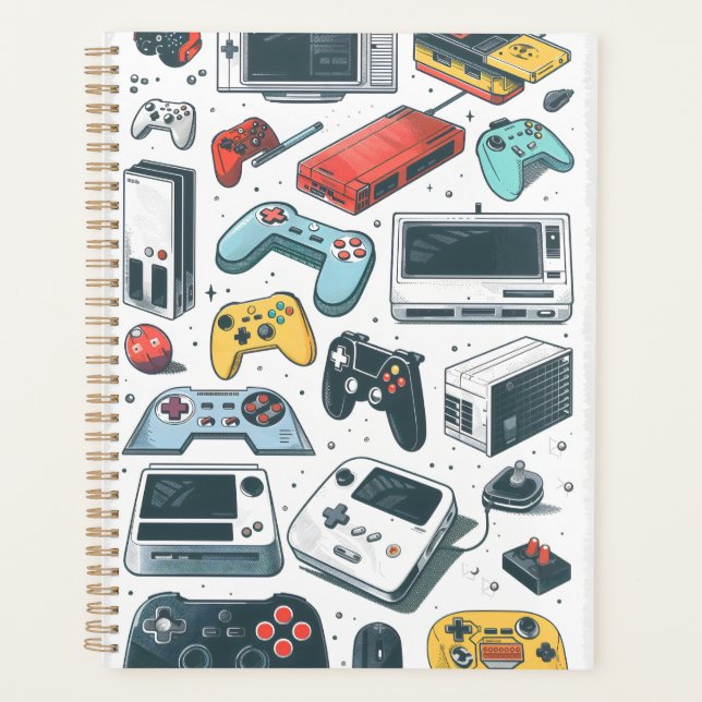 Retro games  planner (Front)