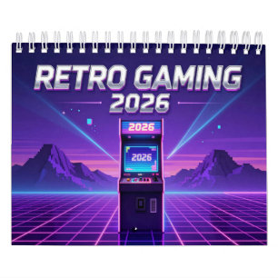 Retro Gaming 2026 Calendar