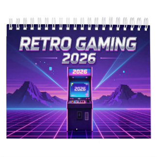 Retro Gaming 2026 Calendar