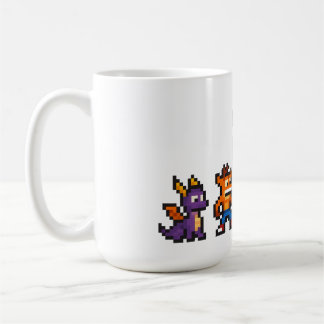Retro Gaming Characters Coffee Mug