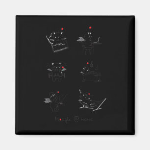 Retro Gaming Kawaii Video Game Moogle Kupo Gamer 3 Magnet