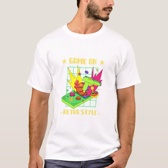 retro gaming T-Shirt (Front)