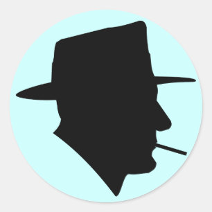 Retro Gangster stickers