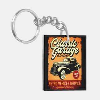 RETRO| GARAGE CLASSIQUE| PORTE - CLÉ