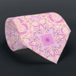 Retro garden florals  in pink tie<br><div class="desc">Hand-painted floral tiles,  flowers,  beetles,  butterflies</div>