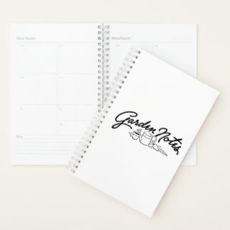 Retro Garden Notes Planner